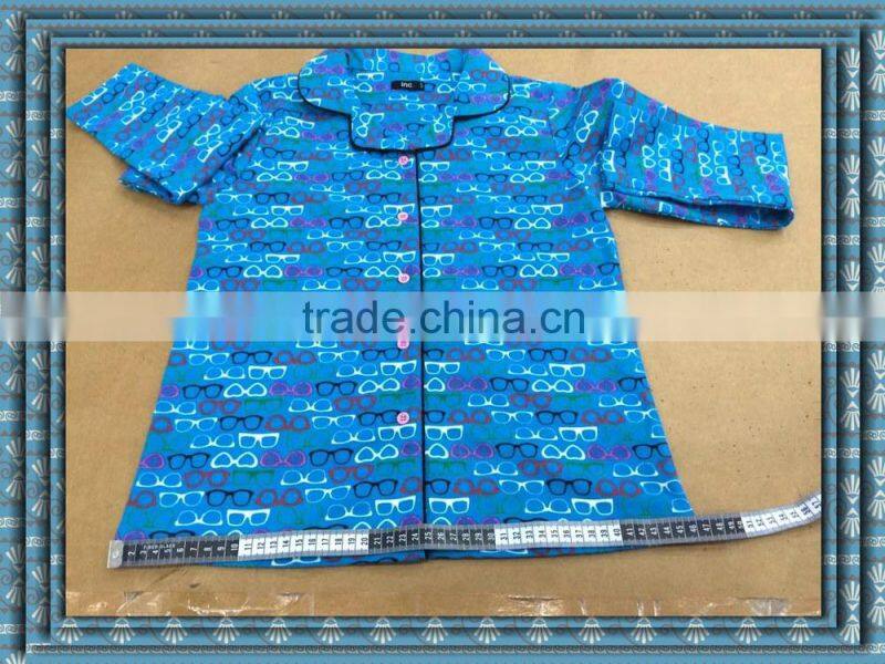 SENIOR GIRL FLANNEL PJ SET