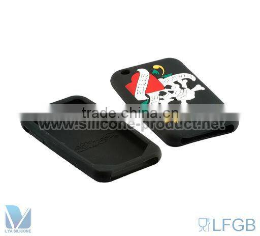 Epoxy tiger silicone phone coverfor 3G