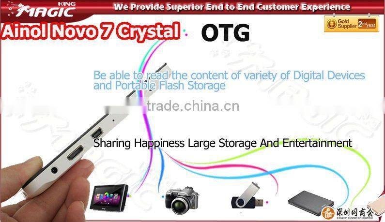 2012 Christmas Gift 7inch Ainol Tablet pc Crystal