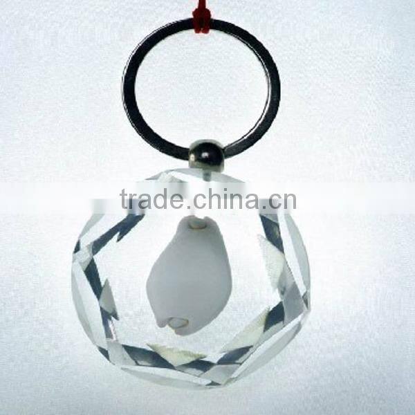 2016 beautiful and charming crystal keychain