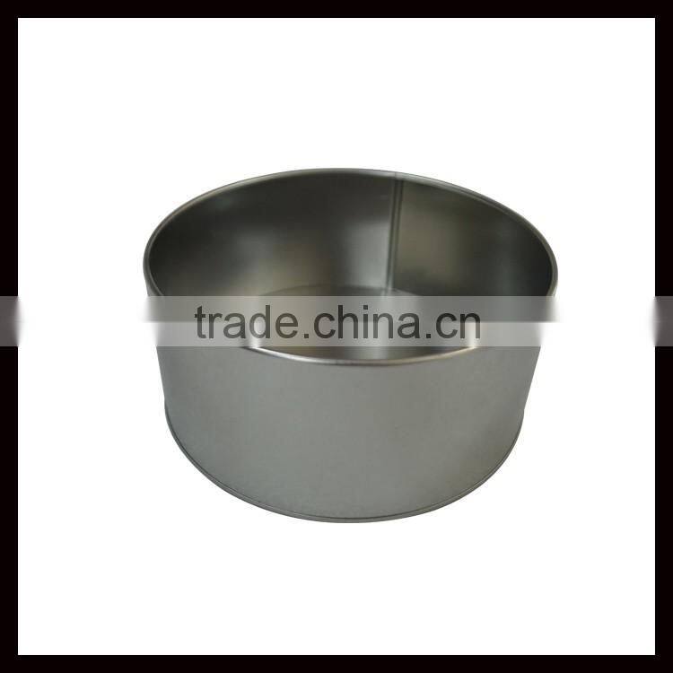 Hot Selling Large Empty Round Cookie Metal Tin Box With Competitive Price