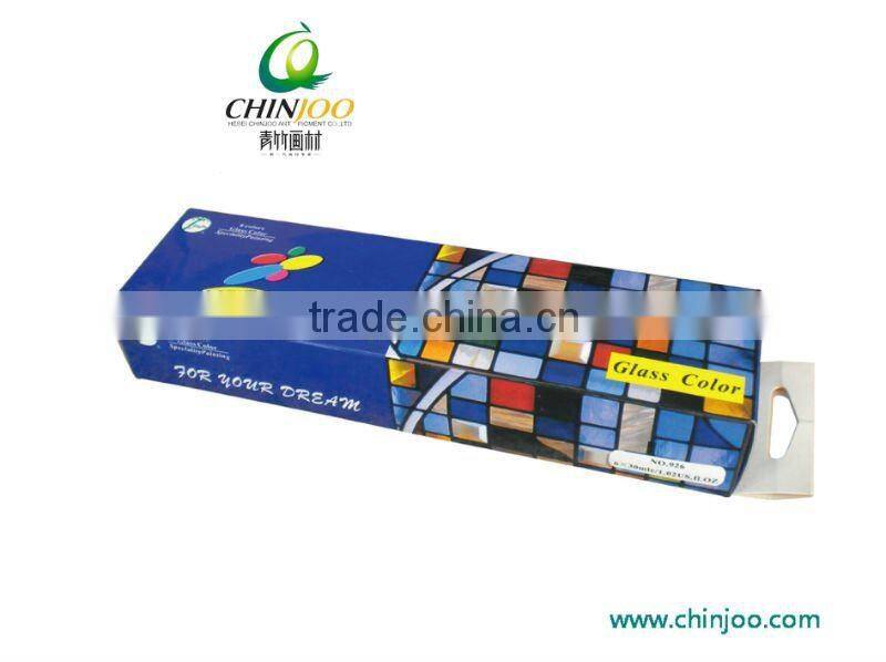 6colors 30ml Glass paint