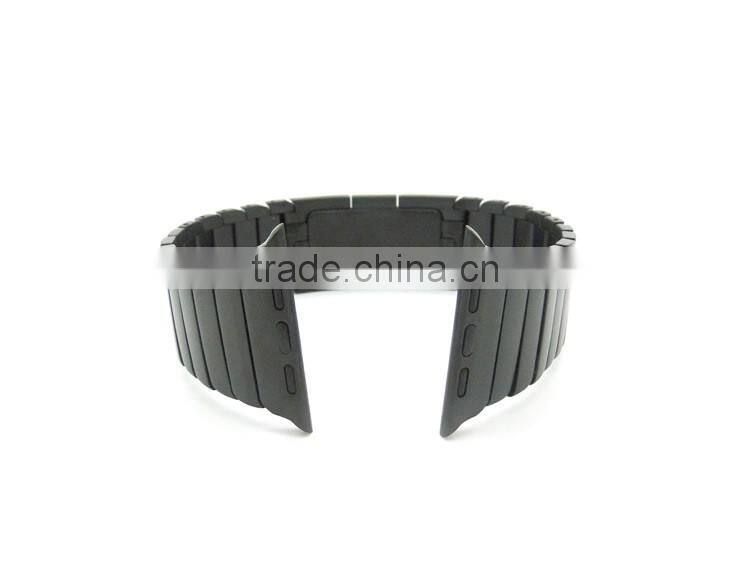 2016 Custom OEM logo business stainless steel watch band for apple