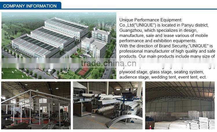 Aluminum beam truss system ground support lighting truss