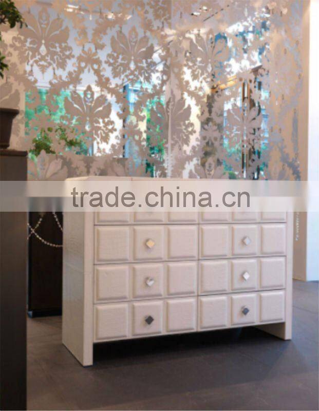 LASER CUT METAL SCREEN FOR DECORATION OF EXTERIOR AND INTERIOR