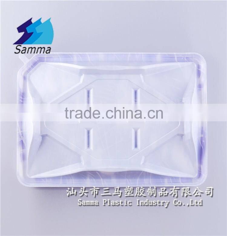 KW-0015XG-B Plastic Food Container /Takeaway Food Tray