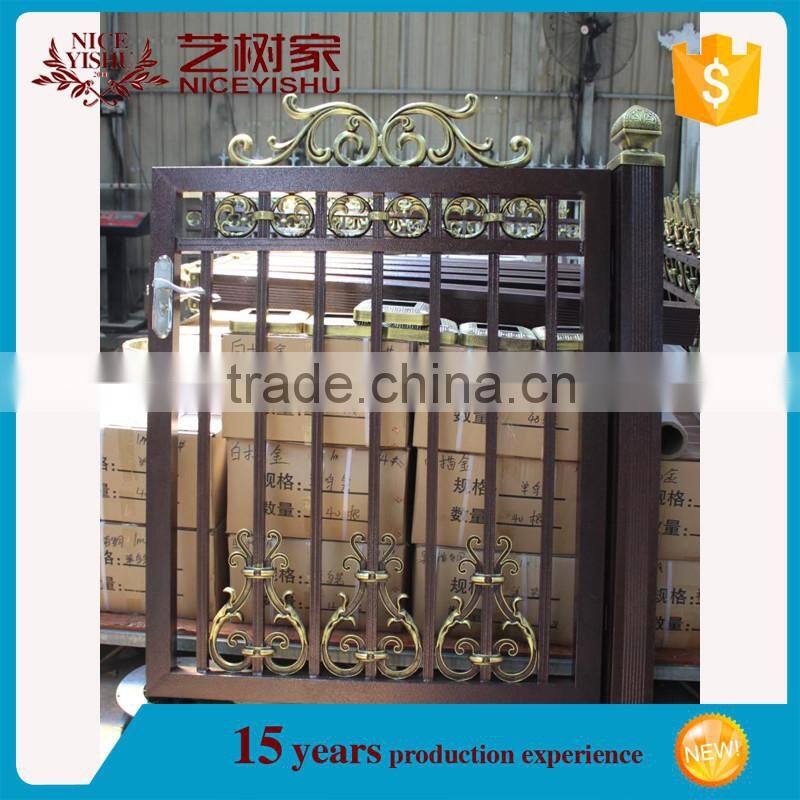 Cast aluminum garden gates for sale on