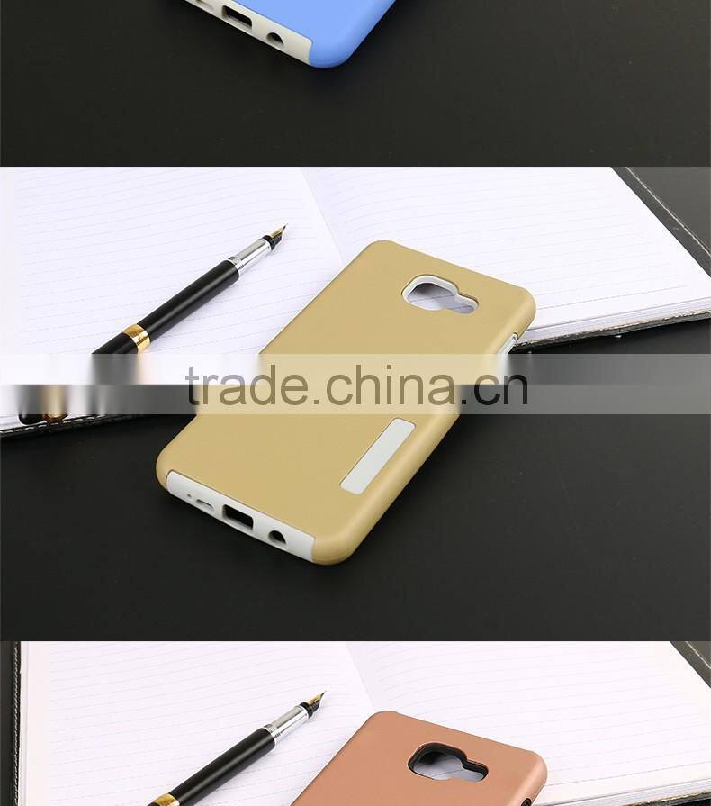 Dual Pro Siries TPU PC 2 in 1 Back Case cover for samsung galaxy a7 2016