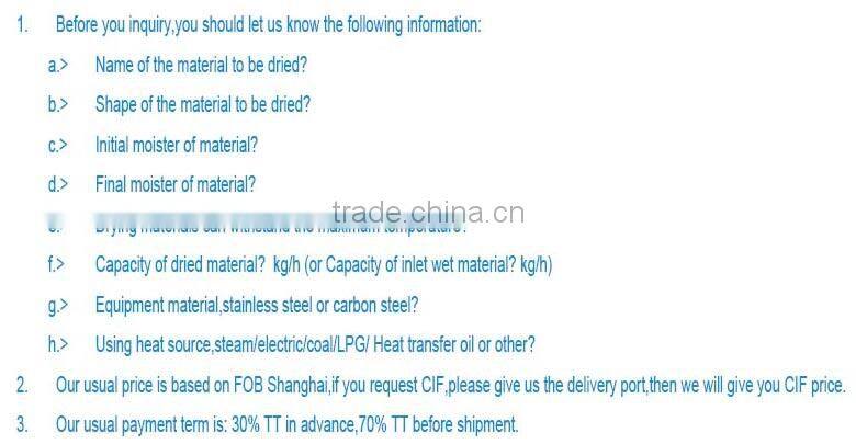 User-friendly control soybean dryer machine fluid bed dryer