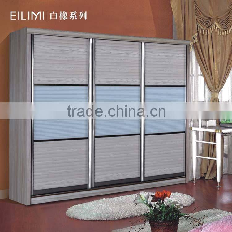 Fashion new design wooden clothes wardrobe for sale