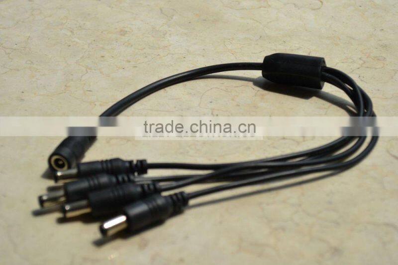 4 in 1 DC Power Connector Adapter/ Power Splitter Adapter Cable 5.5 x 2.1mm