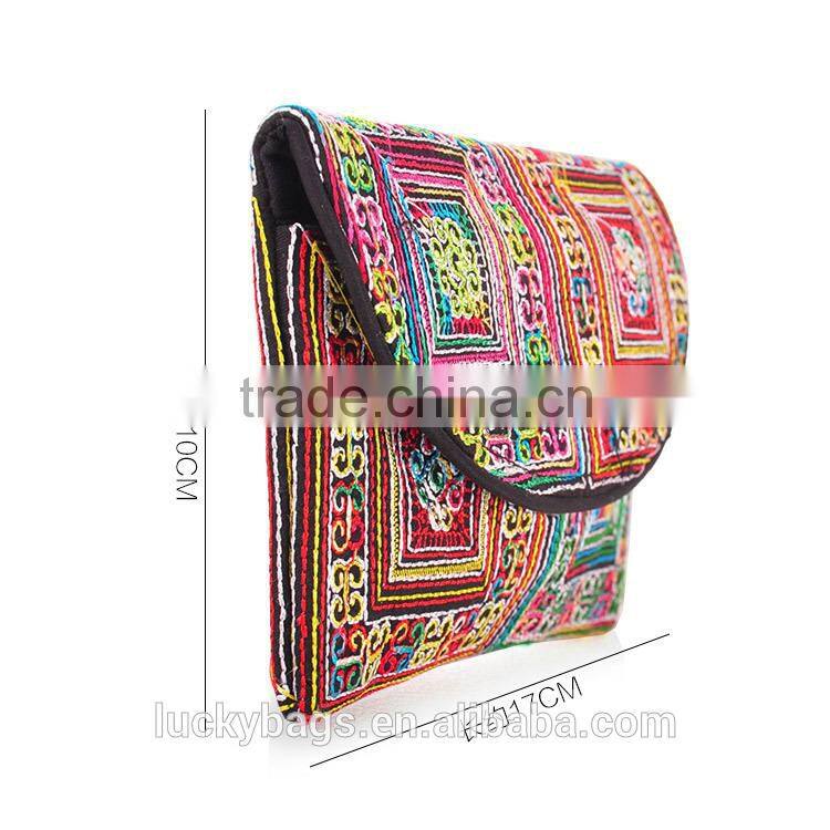 2015 Top quality women embroidery handbags ladies evening bags