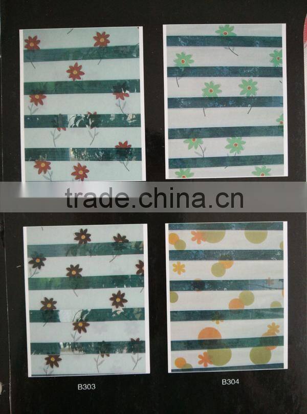 zebra fabric for auto window curtain