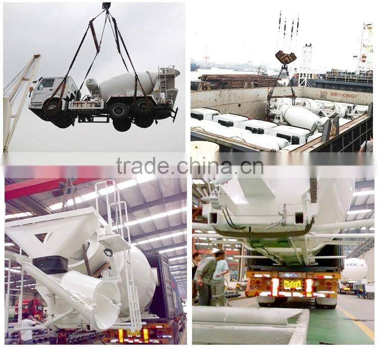 Sinotruk 6x4 Concrete Mixer Truck with different capacity/used concrete mixer
