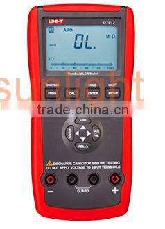 Digital LCR Tester, Inductance/Capacitance/Resistance/Frequency Multi-purpose Meter USB UT612