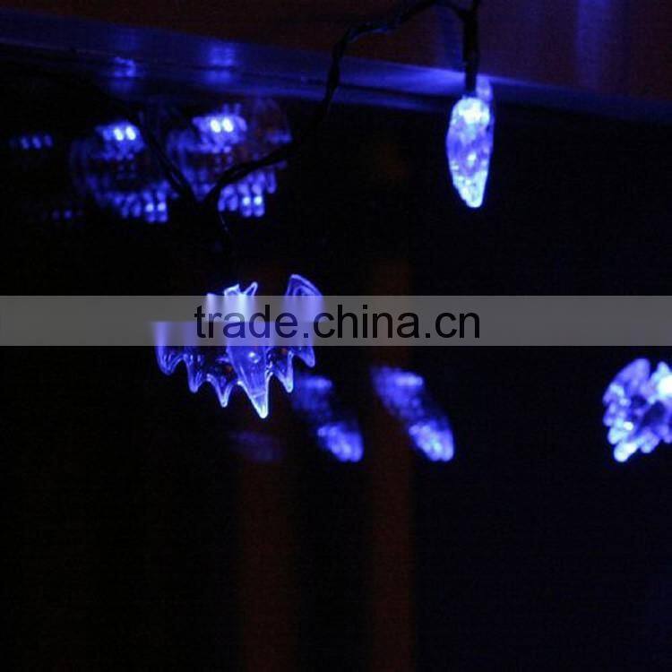 Battery Operated Bat/Spider 20 LEDs Halloween Decoration Light