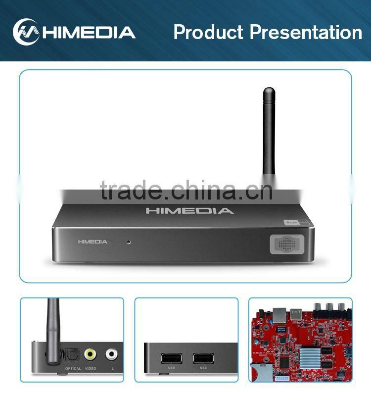 Octa Core Android 5.1 lollipop TV BOX 4K Media Player HDMI2.0 60fps remote H8 Amlogic S905 Android smart tv box