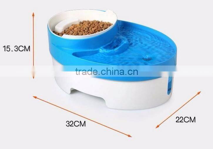 Double bowl Dog Feeding & Watering Supplies Automatic dog bowls disposable