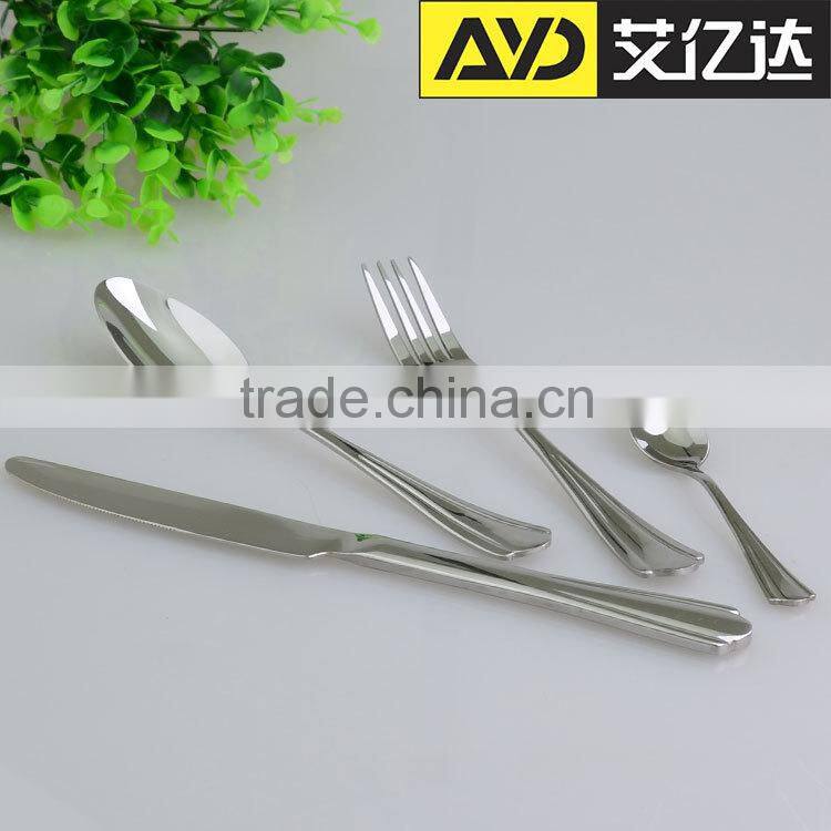 Silver cutlery Japan stainless steel flatware