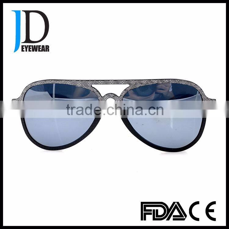 Most Popular Vintage Custom Flat Top Carbon Fiber Sunglasses