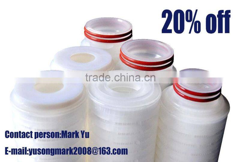 2016 new PP filter cartridge for water filtration
