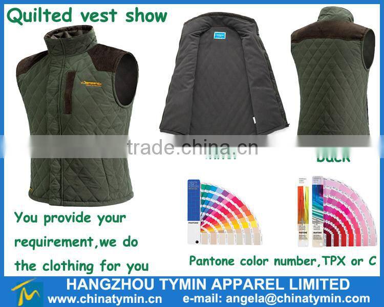 men water resitant green bodywarmer