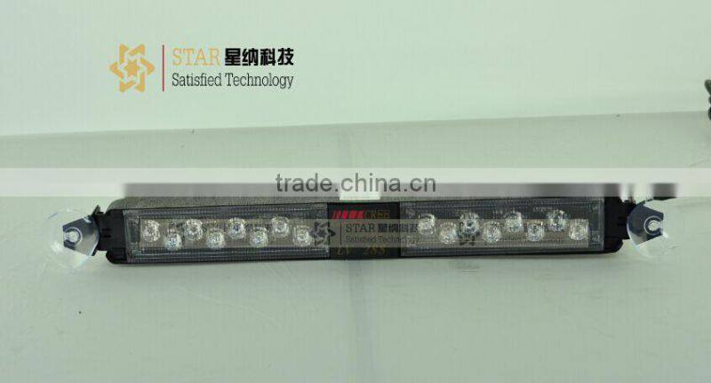 Hot selling 1W*16 led emergency visor light bar led visor deck dash lamp (XN-288A)