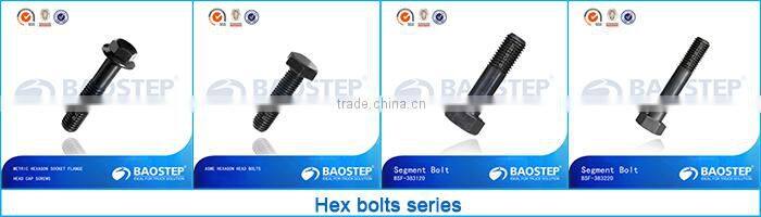 high tensile hot galvanizing thru bolt