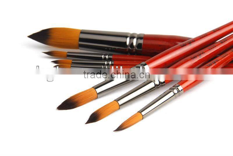 3225 Bergino professional synthetic artist painting brush manufacturer