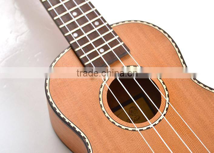 Aquila strings solid cedar & sapele mahogany neck tenor rosewood fingerboard Aquila strings ukulele