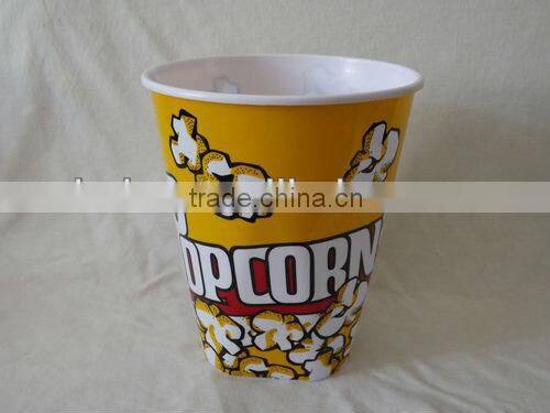durable Square bottom Plastic Popcorn Cup