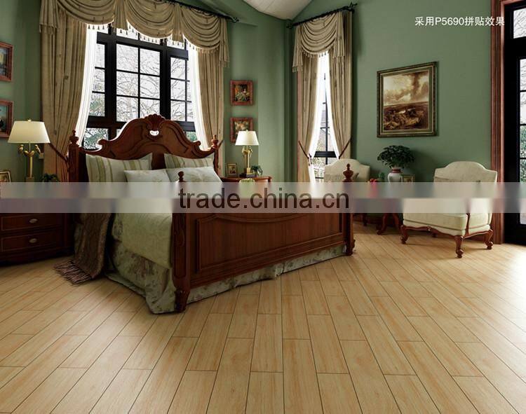 Discontinued Thickness 9mm Hot Sale Lively Wood Look Ceramic Rustic ceramic Tiles