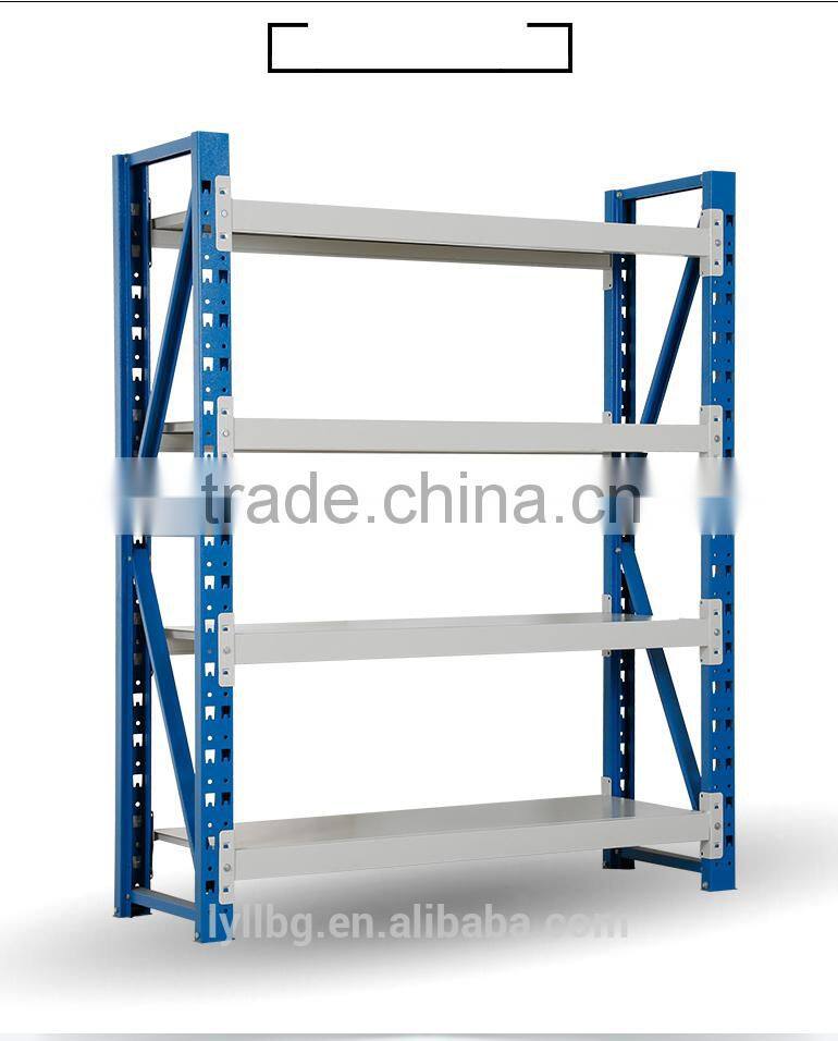 Heavy duty warehouse general use metal /iron storage rack