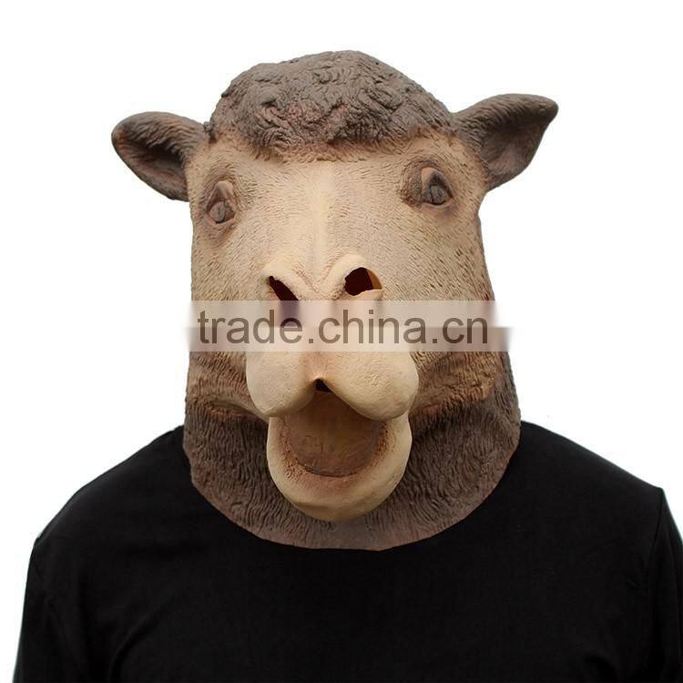 factory direct sell labrador Auto Darkening rubber Camel sex mask