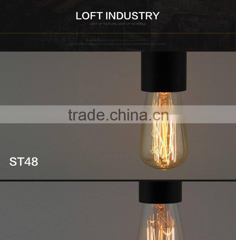 E27 40w 60w ST64 wholesale decorative filament edison style bulb vintage antique light bulbs