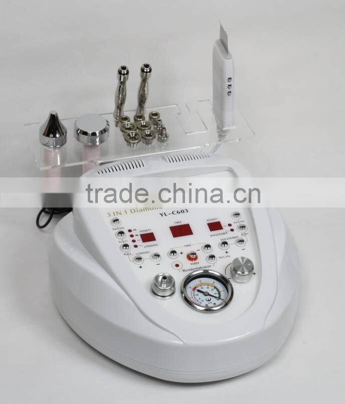 YL-C603 Diamond Dermabrasion Ultrasonic Machine for face lift