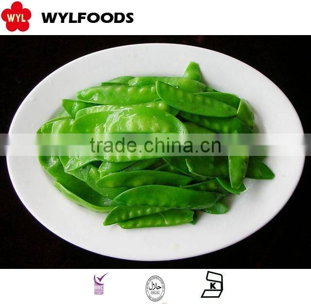 IQF china wholesales price for frozen Pea pods