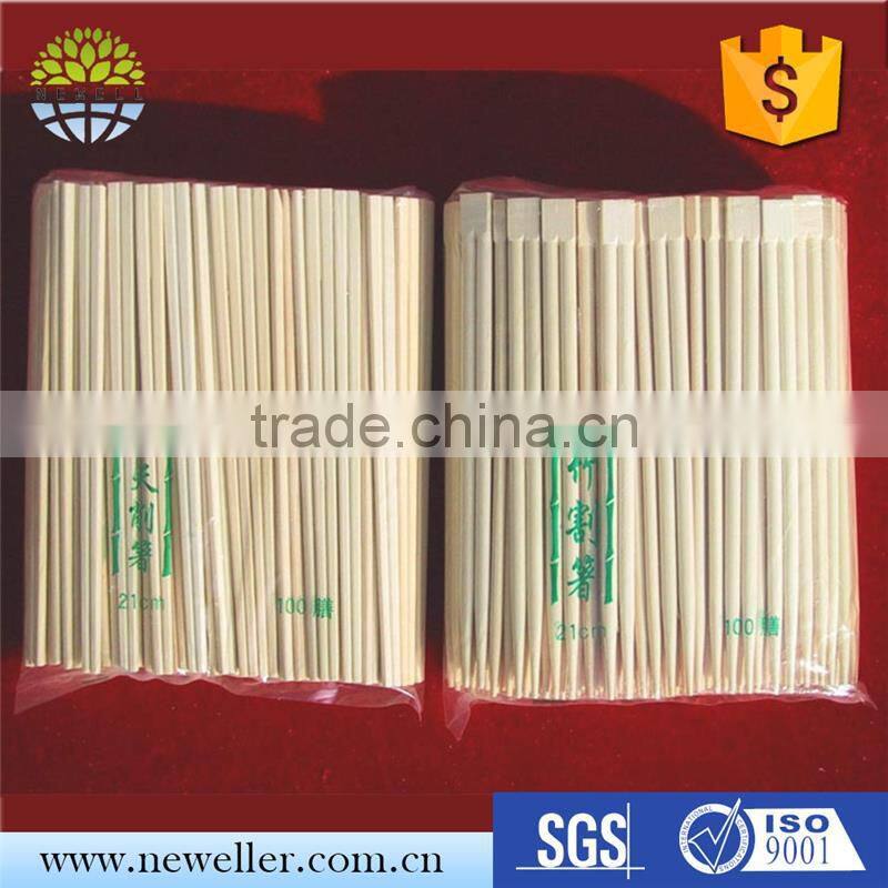 ODM Natural pe packing round chopsticks manufacture