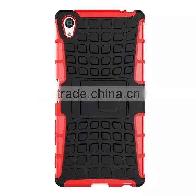 For SONY XPERIA Z5 PREMIUM Z5+ Armor CASE Heavy Duty Hybrid Rugged TPU Impact Kickstand Hard ShockProof CASE OUT DOOR CASE