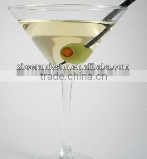 long stem crock tail glass cup