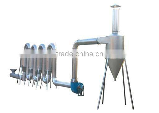 airflow dryer machine to dry wet wood sawdust