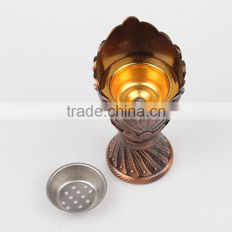 2016 NEW style metal resin arabic antique aroma incense burner