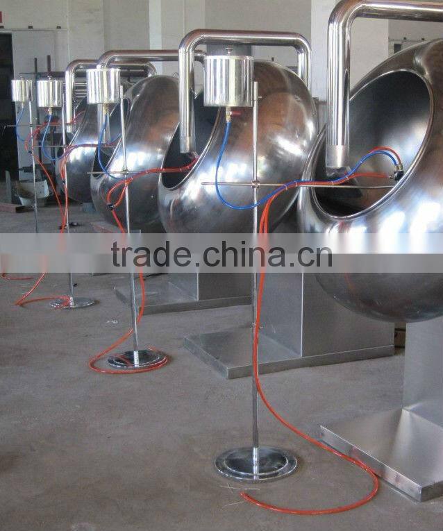 2012 best seller fully stainless steel wide output nuts coating machine