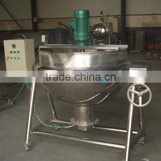 Inclinable Jacketed Pan with Mixing Function/sugar melting pot