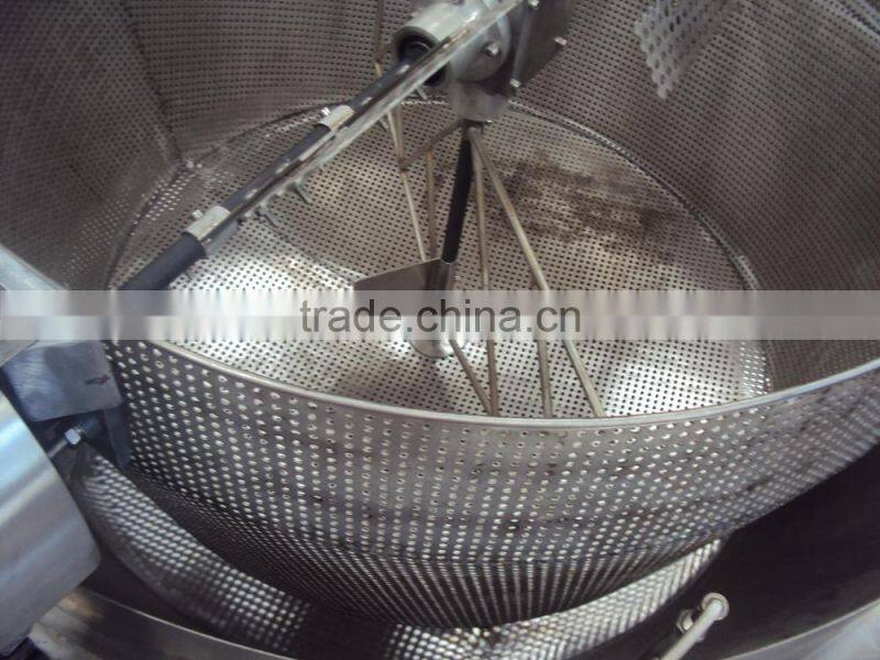 Stainless steel multifunction potato chips frying machine
