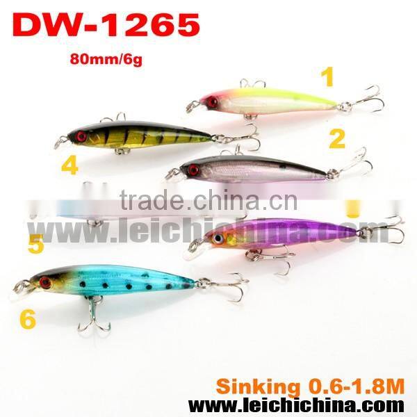 wholesale oem hard plastic minnow fishing lures