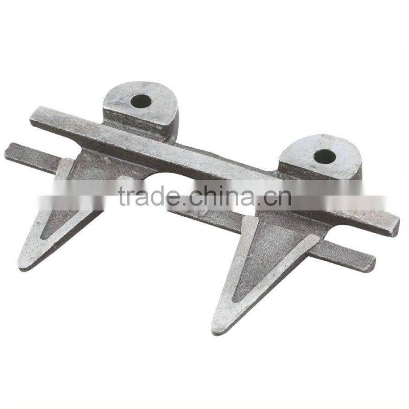 Parts of a combine harvester