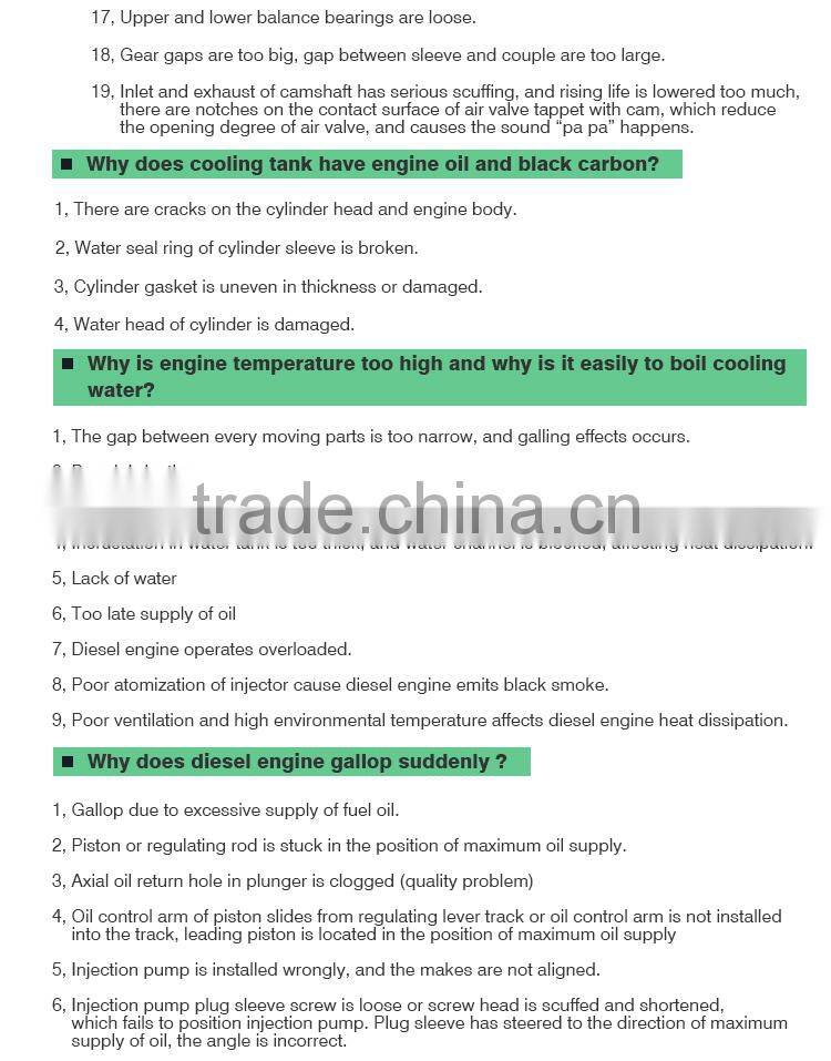 CHANGGONG L24 Machinery Diesel Engine Parts Camshaft