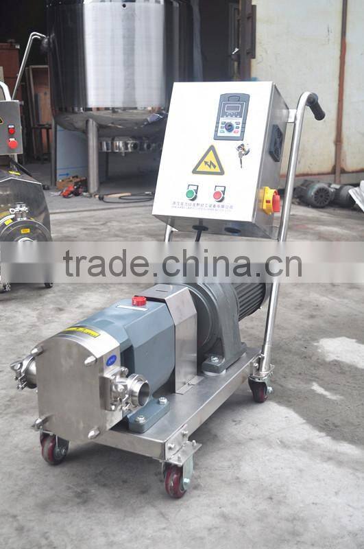 3000L/H stainless steel sugar syrup pumps