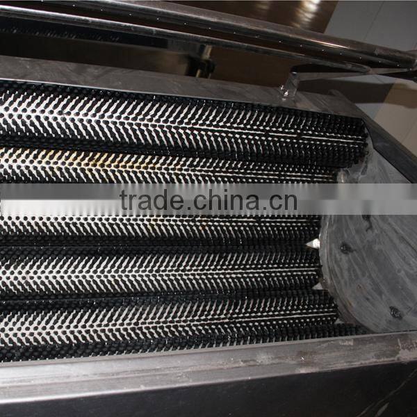 Newest hot sale good quality multi-function brush automatic potato washing machine